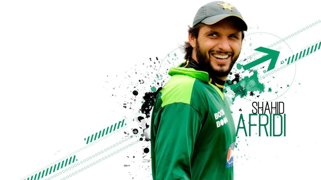 Shahid Afridi Wallpaper 2017