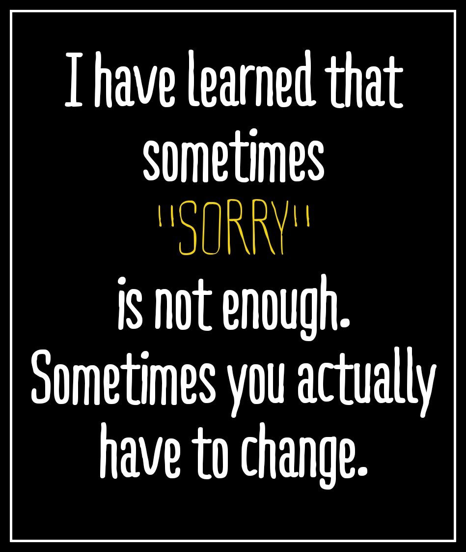 Sorry Quotes