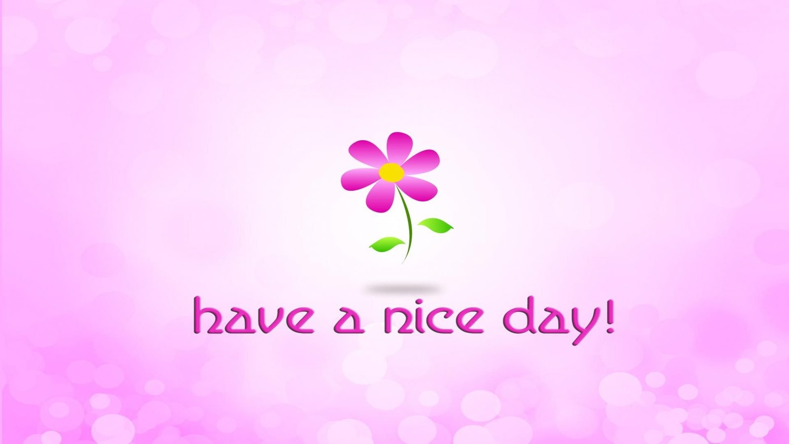 Have a nice day wish