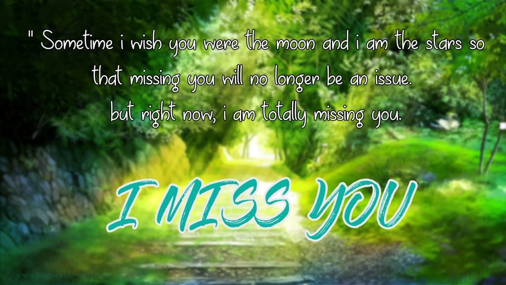 I Miss You Wishes & Images | Miss You