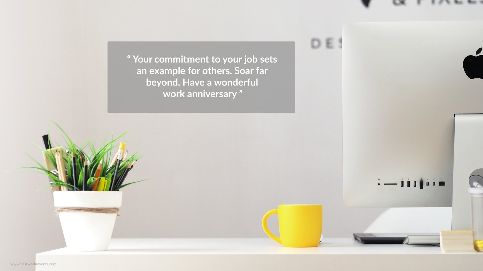 Job Anniversary Wishes