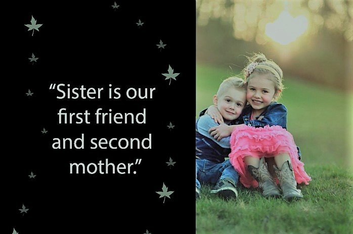 27 Lovely Sisters Quotes For Siblings | Sister Status For Whatsapp