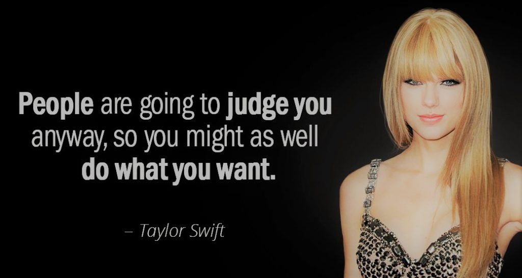 Taylor Swift Inspirational quotes