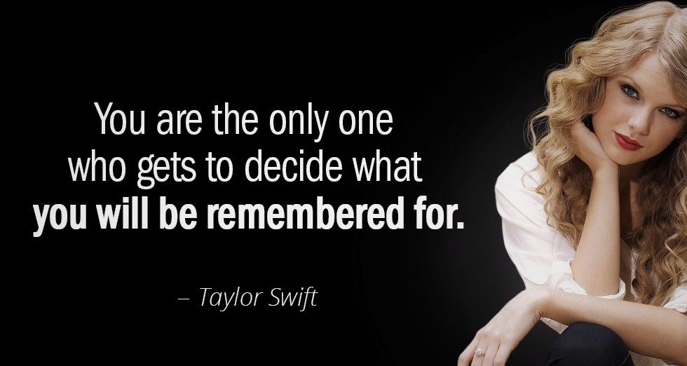 Taylor Swift Quotation