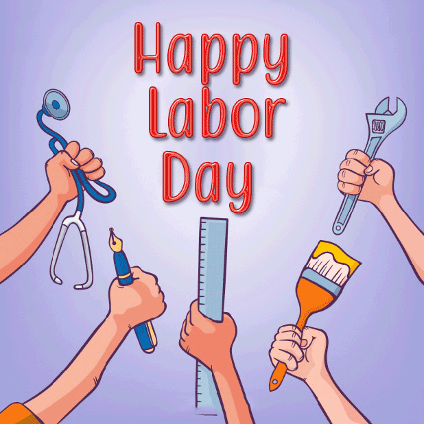 Labor Day Greetings & Wishes Labour Day Gifs