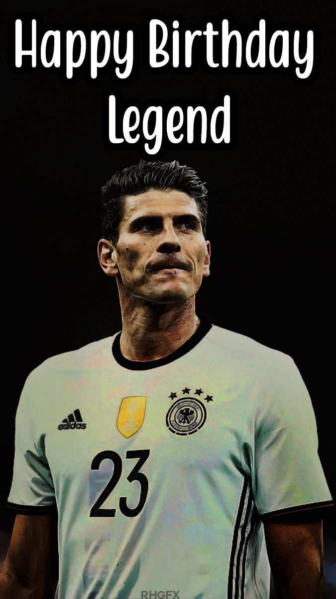 Happy Birthday to Mario Gomez