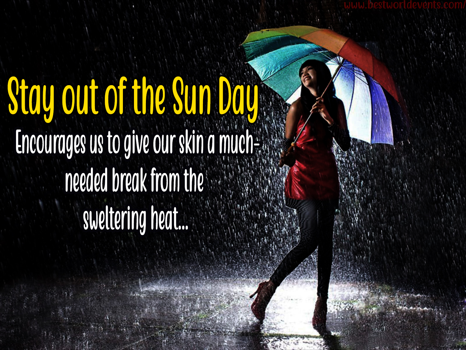 Stay Out Of The Sun Day Quotes