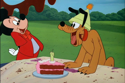 Disney Cartoon Cake Gif
