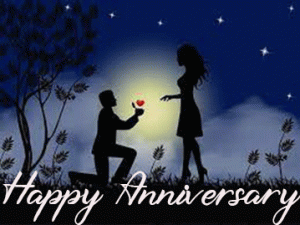 cute happy anniversary gif