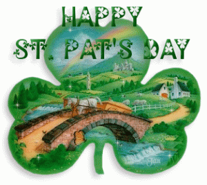 happy st patrick 's day gif