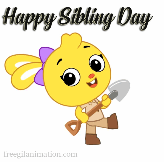 Happy Siblings Day GIF Happy Siblings Day Quotes